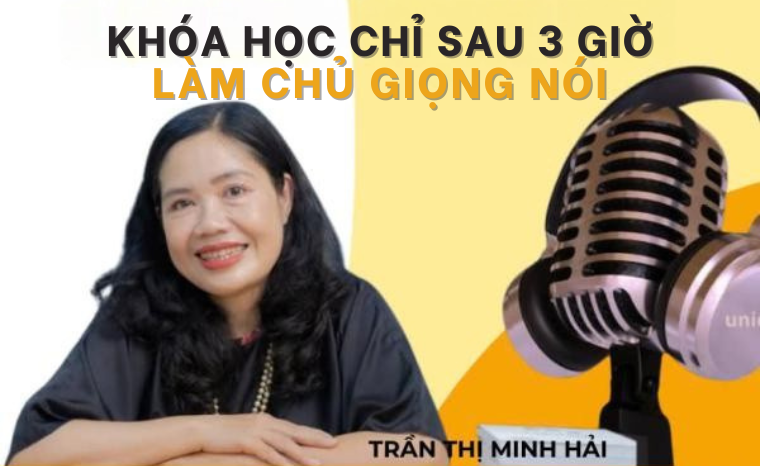 khoá học làm chủ giọng nói