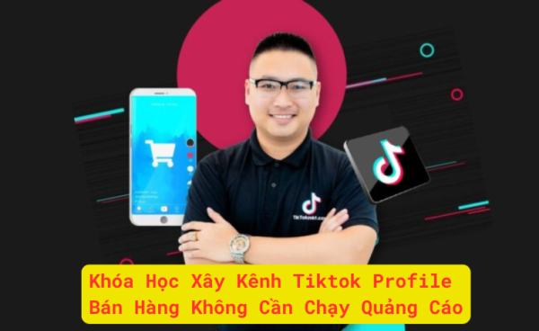 Khóa Học Xây Kênh Tiktok Profile: Xây Dựng Kênh Tiktok Để Bán Hàng Mà Không Cần Chạy Quảng Cáo - Tạ Công Bằng